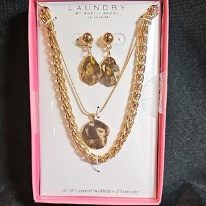 Laundry by Shelli Segal Layered Gold Necklace Gift Set
